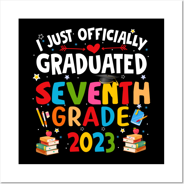 I just graduated seventh grade 2023 Wall Art by marisamegan8av